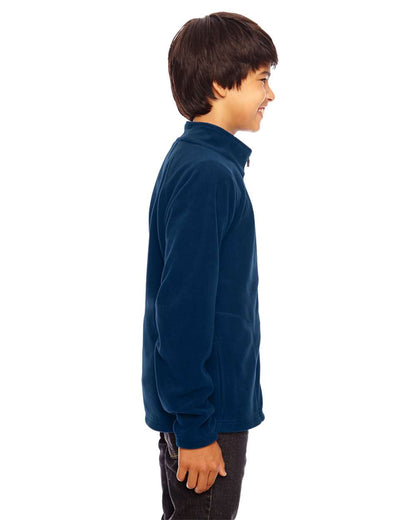 Team 365 Youth Campus Microfleece Jacket TT90Y #colormdl_Sport Dark Navy