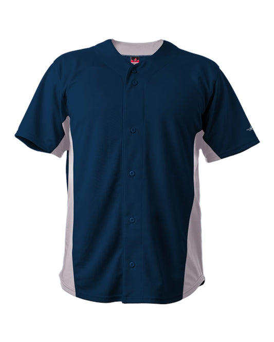 Alleson Athletic Crush Full Button Baseball Jersey 566BFJ