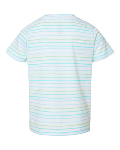 Rabbit Skins Toddler Fine Jersey Tee 3321 #color_Marine Stripe