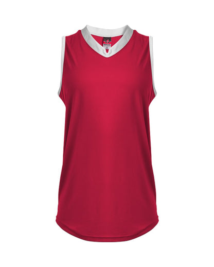 Alleson Athletic Women's Slide Fastpitch V-Neck Sleeveless Jersey 522XVW Alleson Athletic Women&#39;s Slide Fastpitch V-Neck Sleeveless Jersey 522XVW