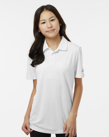 Adidas Youth Performance Polo A4000 Adidas Youth Performance Polo A4000