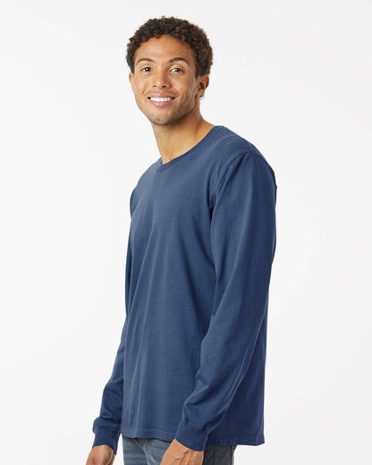 SoftShirts Unisex Classic Long Sleeve T-Shirt 220 #colormdl_Navy