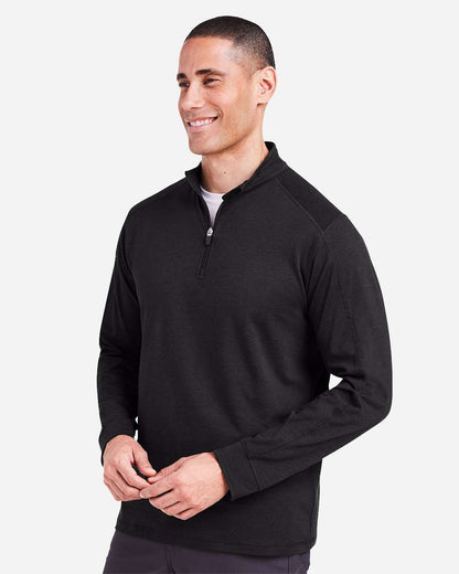TASC Performance Inc Men's Carrollton Quarter-Zip Pullover TM109AB #colormdl_Black