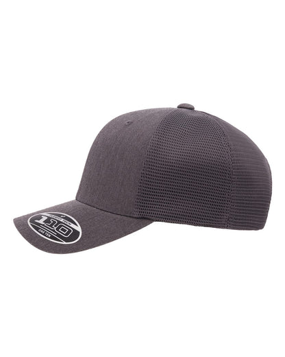 Flexfit 110® Mesh-Back Cap 110M #color_Dark Heather Grey