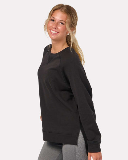 Boxercraft Women's Harlow French Terry Crewneck Sweatshirt BW3101 #colormdl_Charcoal Heather