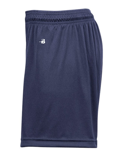 Badger Women's B-Core 5" Inseam Shorts 4116 #color_Navy