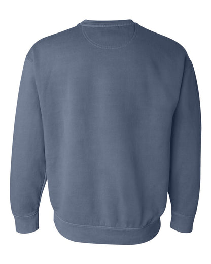 Comfort Colors Unisex Garment-Dyed Crewneck Sweatshirt 1566 #color_Blue Jean
