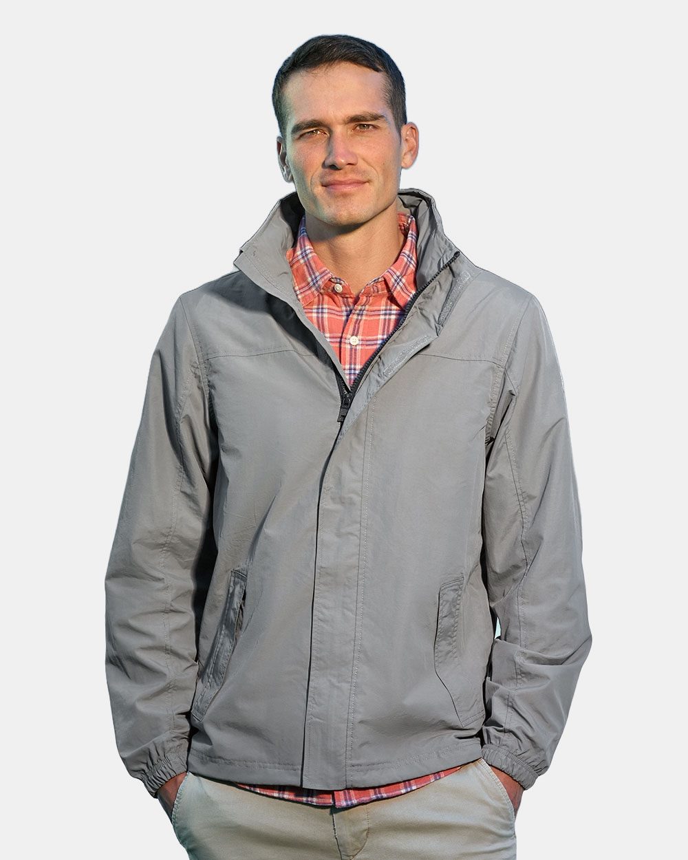 Nautica Men's Voyage Hooded Rain Jacket N17182