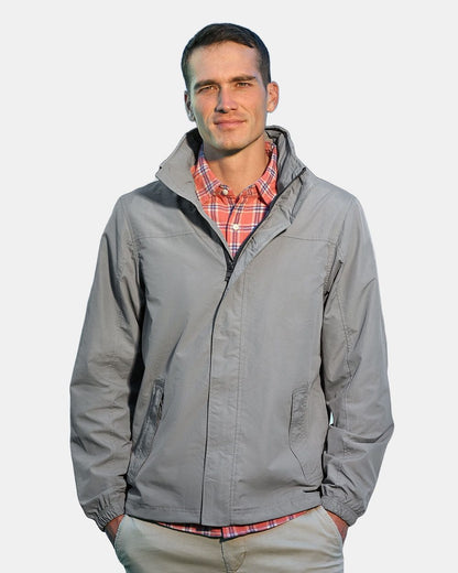 Nautica Men's Voyage Hooded Rain Jacket N17182 Nautica Men's Voyage Hooded Rain Jacket N17182