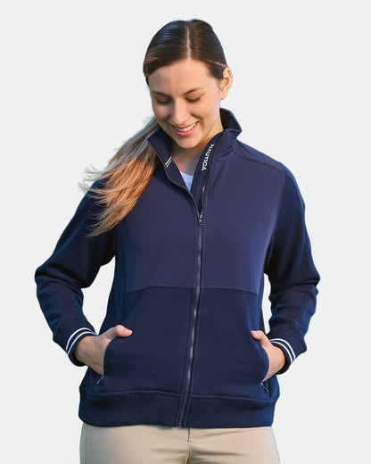 Nautica Women's Navigator Fleece Full-Zip Jacket N17387 Nautica Women's Navigator Fleece Full-Zip Jacket N17387