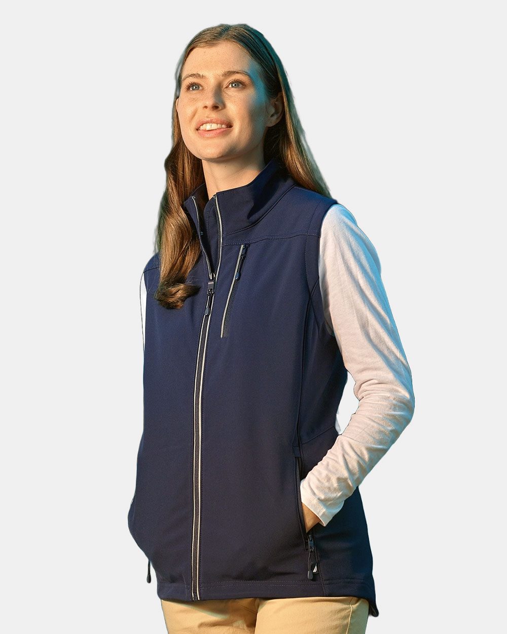 Nautica Women's Wavestorm Soft Shell Vest N17908