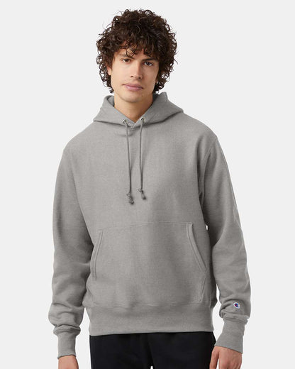 Champion Unisex Reverse Weave® Hooded Sweatshirt S101 #colormdl_Oxford Grey