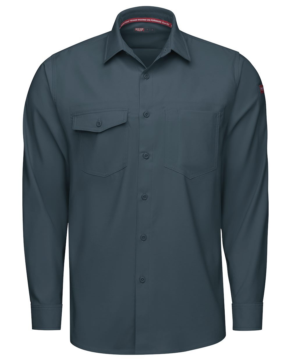 Red Kap Men's Tall Cooling Long Sleeve Work Shirt TSM4T