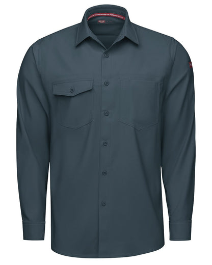 Red Kap Men's Tall Cooling Long Sleeve Work Shirt TSM4T Red Kap Men's Tall Cooling Long Sleeve Work Shirt TSM4T