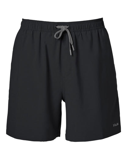 HUK Men's Pursuit Volley Shorts H200184 #color_Black