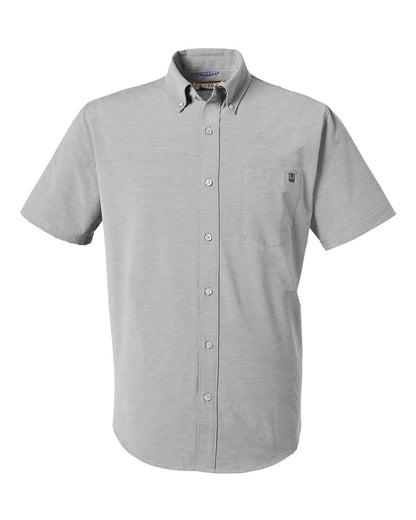 HUK Men's Kona Solid Shirt H150154 #color_Harbor Mist
