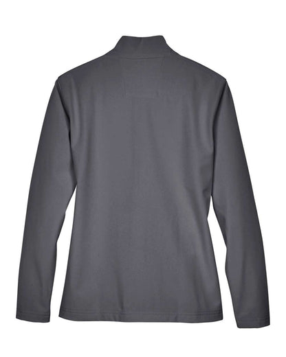 Team 365 Women's Leader Soft Shell Jacket TT80W #color_Sport Graphite