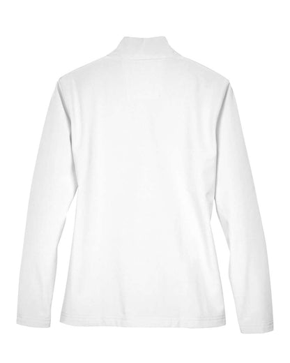 Team 365 Women's Leader Soft Shell Jacket TT80W #color_White