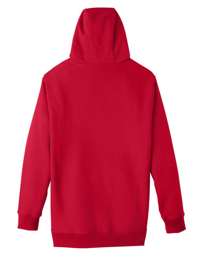 Team 365 Unisex Zone HydroSport™ Heavyweight Hooded Sweatshirt TT96 #color_Sport Red
