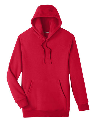 Team 365 Unisex Zone HydroSport™ Heavyweight Hooded Sweatshirt TT96 #color_Sport Red