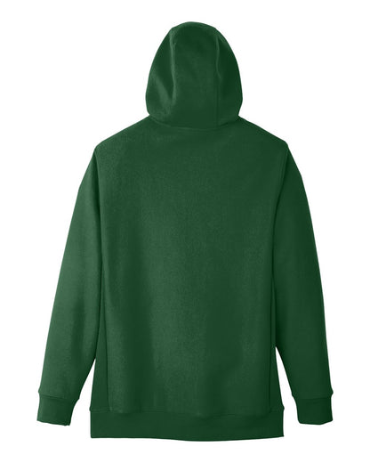 Team 365 Unisex Zone HydroSport™ Heavyweight Full-Zip Hooded Sweatshirt TT95 #color_Sport Dark Green