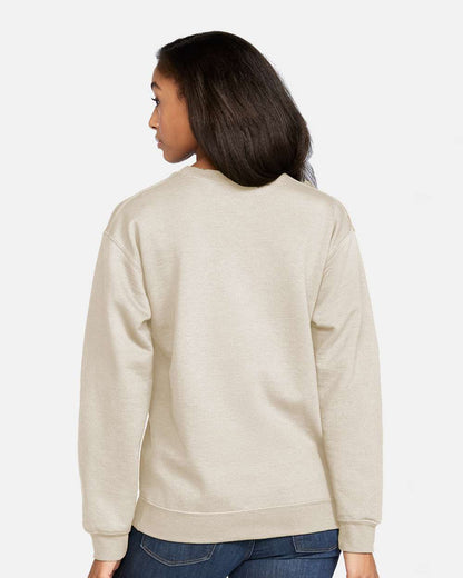 Gildan Unisex Softstyle® Midweight Crewneck Sweatshirt SF000 #colormdl_Sand