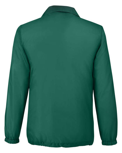 Team 365 Unisex Zone Protect Coaches Jacket TT75 #color_Sport Forest