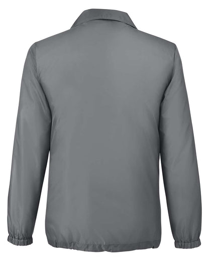 Team 365 Unisex Zone Protect Coaches Jacket TT75 #color_Sport Graphite