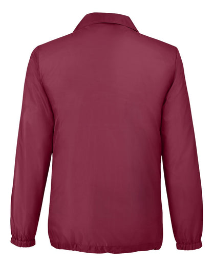 Team 365 Unisex Zone Protect Coaches Jacket TT75 #color_Sport Maroon
