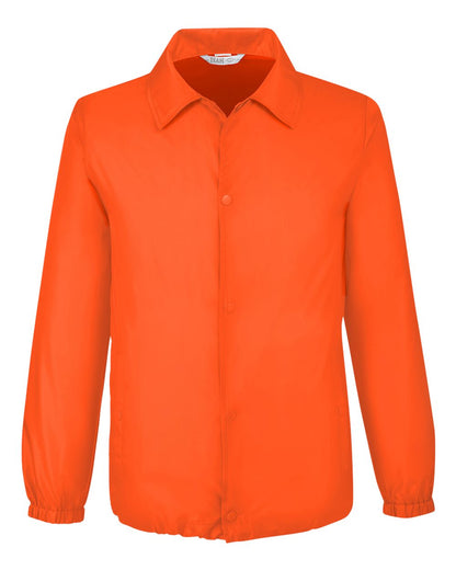 Team 365 Unisex Zone Protect Coaches Jacket TT75 #color_Sport Orange