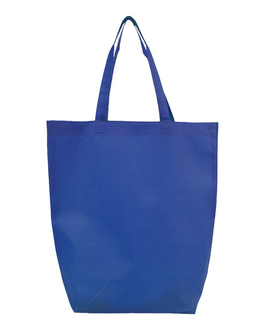 Q-Tees Non-Woven Gusset Bottom Tote Q1251