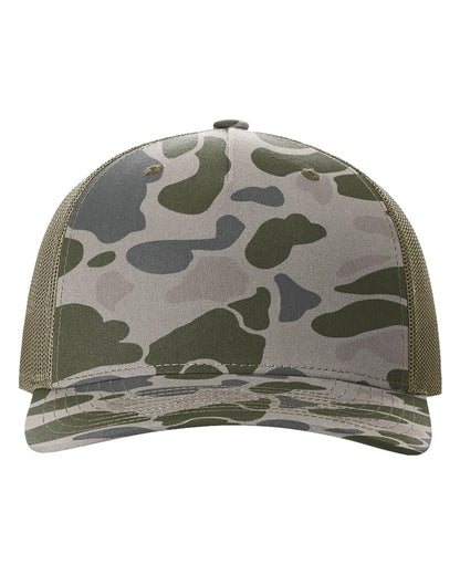 Richardson Five-Panel Printed Trucker Cap 112PFP Richardson Five-Panel Printed Trucker Cap 112PFP