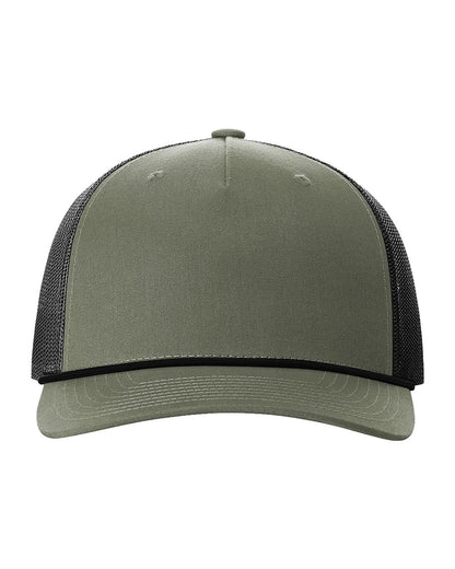 Richardson Five-Panel Trucker with Rope Cap 112FPR Richardson Five-Panel Trucker with Rope Cap 112FPR