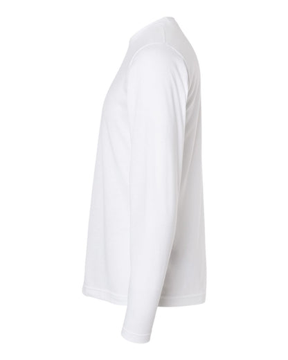 Tultex Poly-Rich Long Sleeve T-Shirt 242 #color_White