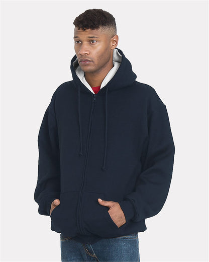 Bayside USA-Made Super Heavy Thermal Lined Full-Zip Hooded Sweatshirt 940 Bayside USA-Made Super Heavy Thermal Lined Full-Zip Hooded Sweatshirt 940