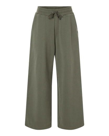 American Apparel Women's French Terry Wide Leg Pants FTP00 #color_Lieutenant