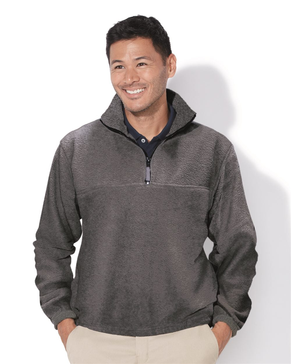 Sierra Pacific Unisex Fleece Quarter-Zip Pullover 3051