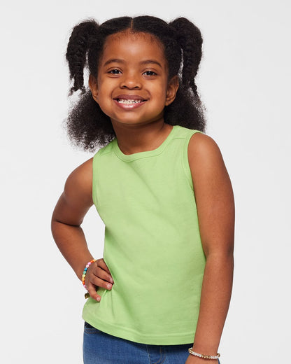 Rabbit Skins Toddler Fine Jersey Tank 3323 Rabbit Skins Toddler Fine Jersey Tank 3323