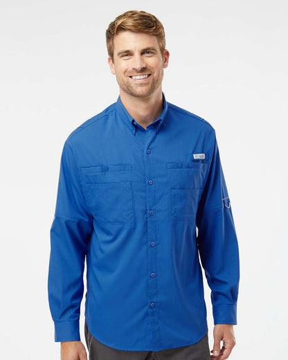 Columbia Men's PFG Tamiami™ II Fishing Shirt 128606 #colormdl_Vivid Blue