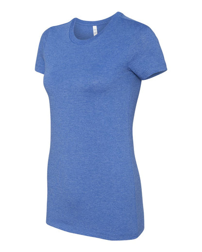 BELLA + CANVAS Women's Slim Fit Tee 6004 #color_Heather True Royal