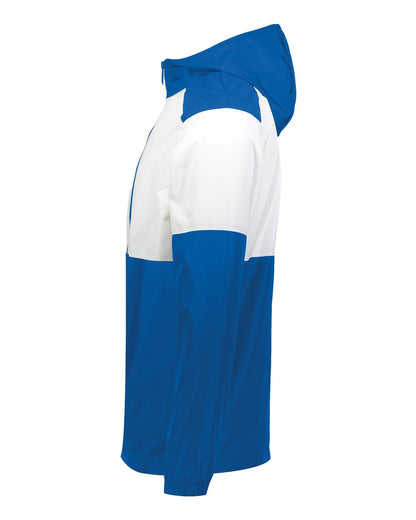 Holloway Men's SeriesX Hooded Jacket 229528 #color_Royal/ White