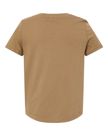 Rabbit Skins Toddler Fine Jersey Tee 3321 #color_Coyote Brown
