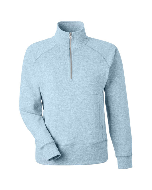 J. America Women's Electric Fleece Quarter-Zip Sweatshirt 8743