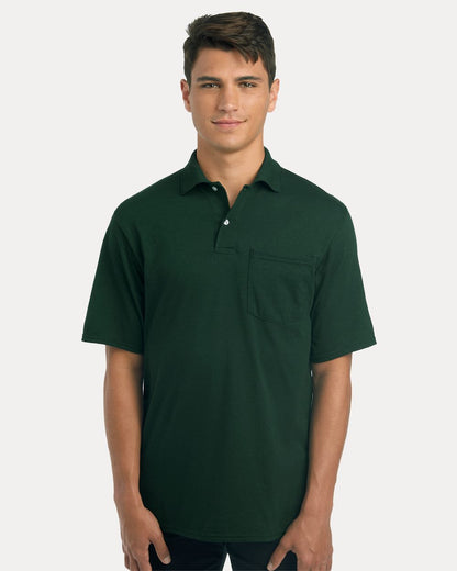 JERZEES Men's Dri-Power® Polo with Pocket 436MP JERZEES Men's Dri-Power® Polo with Pocket 436MP