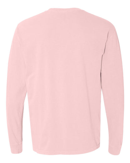 Comfort Colors Unisex Garment-Dyed Heavyweight Long Sleeve T-Shirt 6014 #color_Blossom