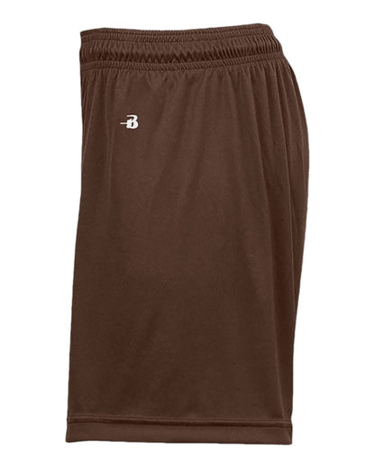 Badger Women's B-Core 5" Inseam Shorts 4116 #color_Brown