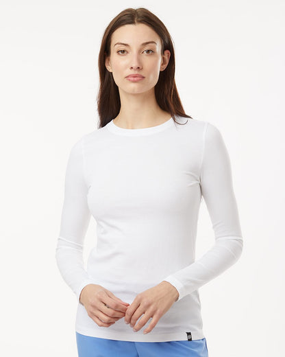 Jaanuu Women's RegenX Cotton Underscrub Long Sleeve T-Shirt W30002U Jaanuu Women's RegenX Cotton Underscrub Long Sleeve T-Shirt W30002U