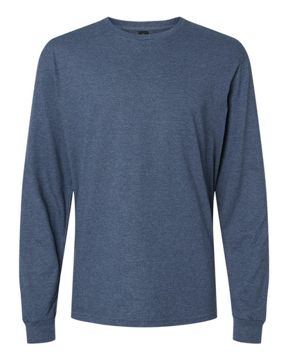 Gildan Softstyle® CVC Long Sleeve T-Shirt 67400 #color_Navy Mist