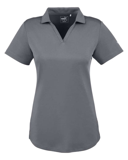 Puma Golf Women's Icon Golf Polo 596800 #color_Quiet Shade