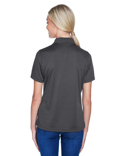 Harriton Women's Advantage Snag Protection Plus IL Snap Placket Polo M345W #colormdl_Dark Charcoal